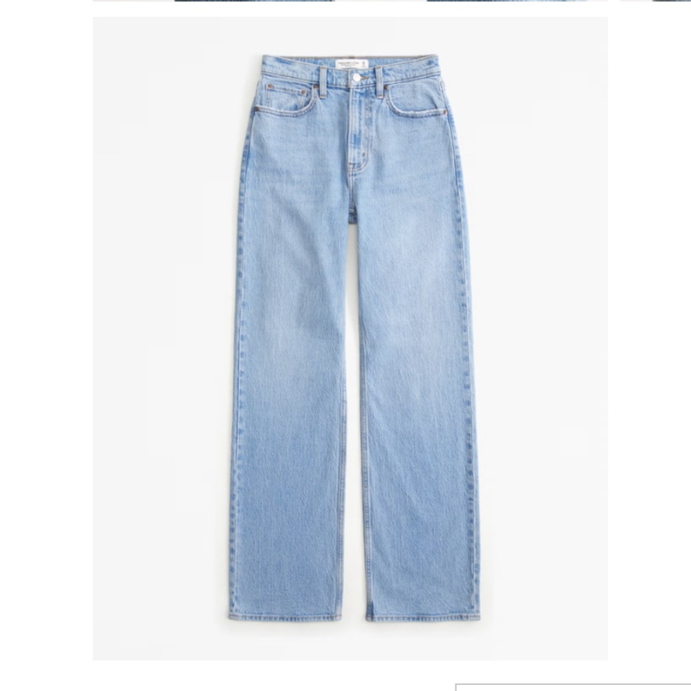 Abercrombie Curve Love High Rise 90s Relaxed Jean 25/0S